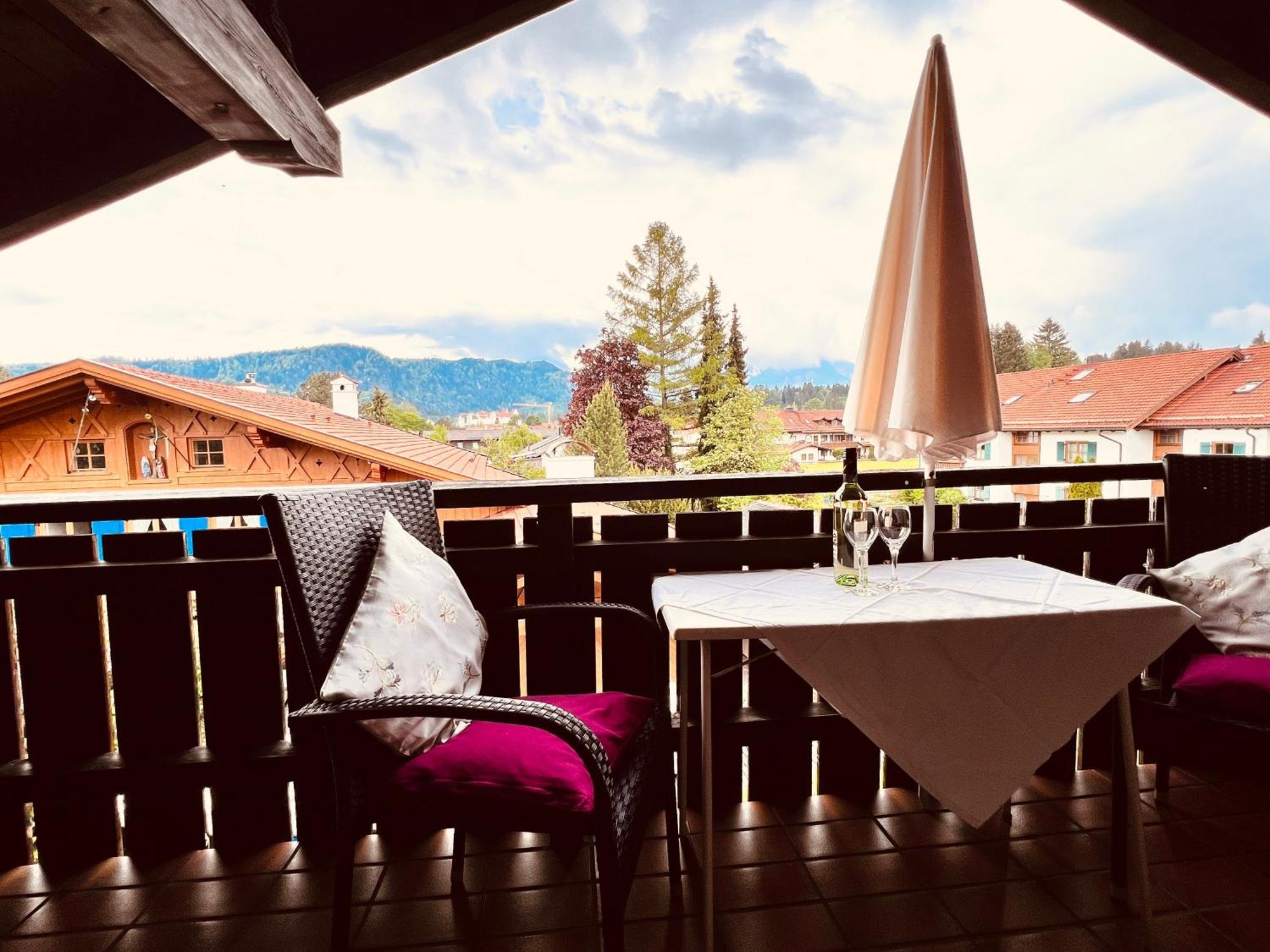 Beim Bergfreund Lägenhet Füssen Exteriör bild